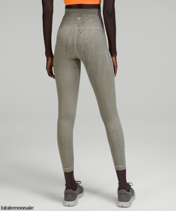 Lululemon Damen DELULU066 | Wunder Train High-rise Tight 25 Rover Black